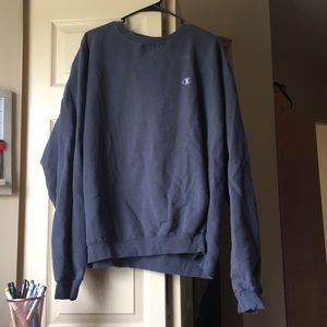 Champion grey sweatshirt